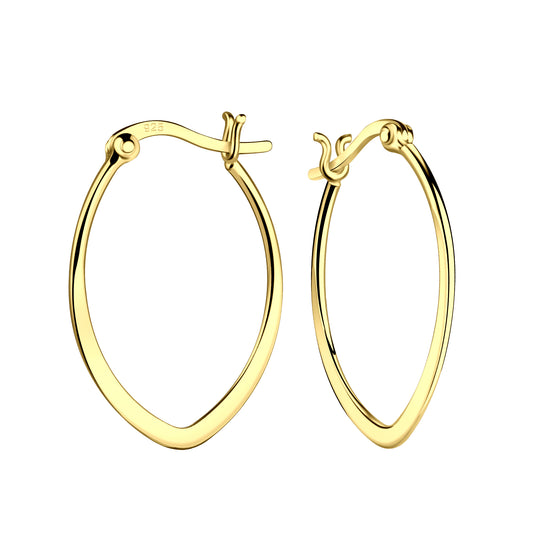 Ready to Play French Lock Hoop Earrings